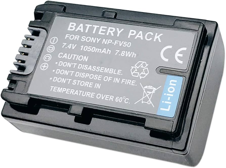 Amazon.com : Surpassed Battery Pack for Sony NP-FV30, NP-FV50, NP