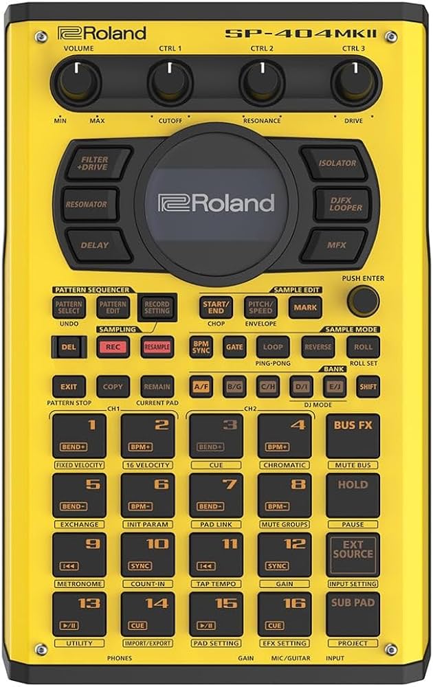 Amazon | Roland ローランド サンプラー SP-404MK2-Y イエロー