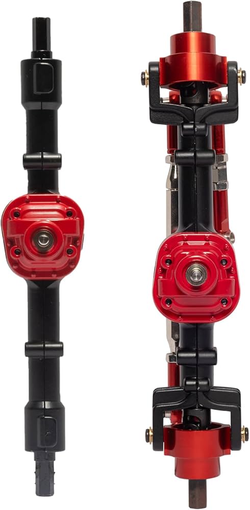 Amazon.com: Oisunt Metal Axel Assembly Front Rear Spare Part for 1