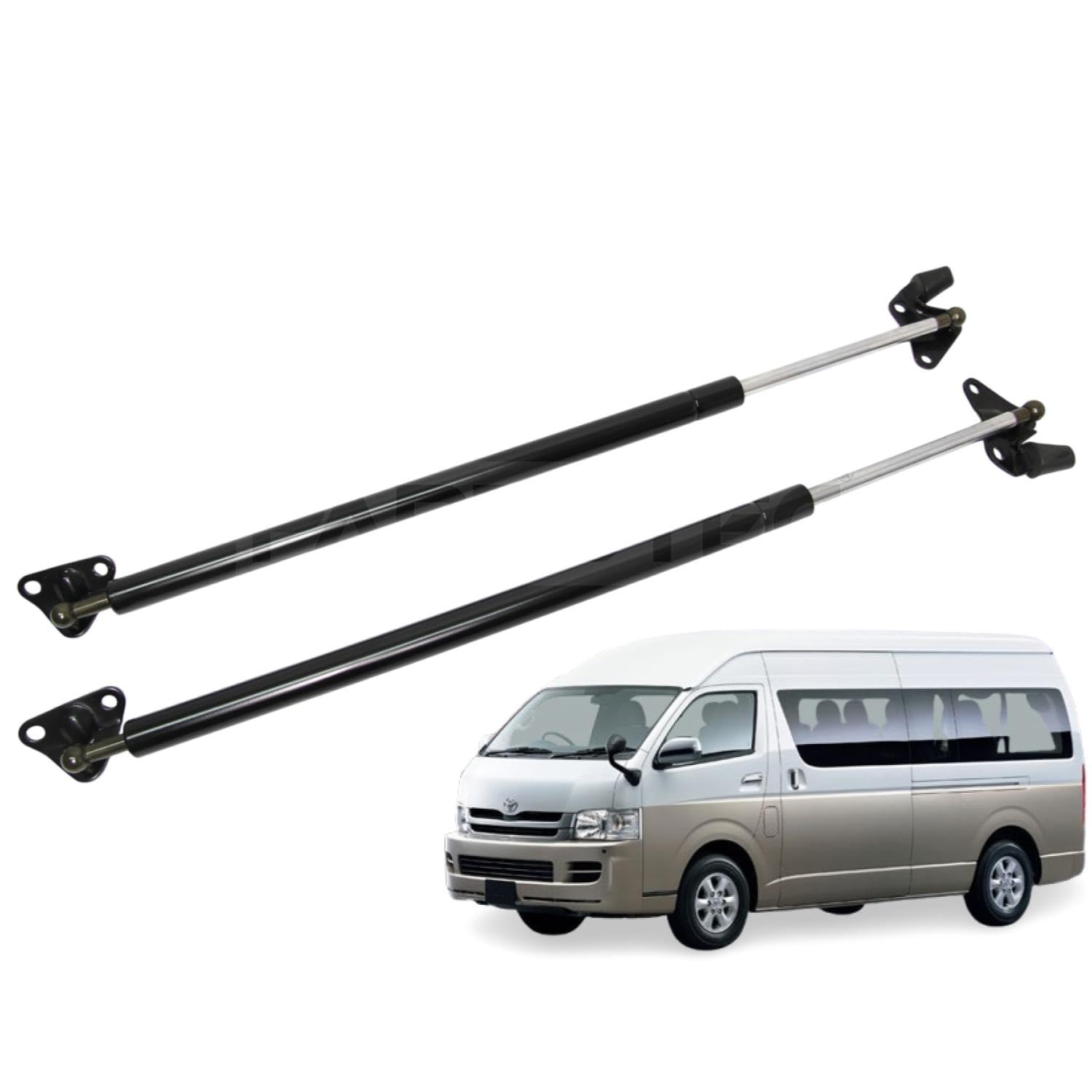 Amazon | MOTOR POWER リアゲートダンパー セット 200系 ハイエース