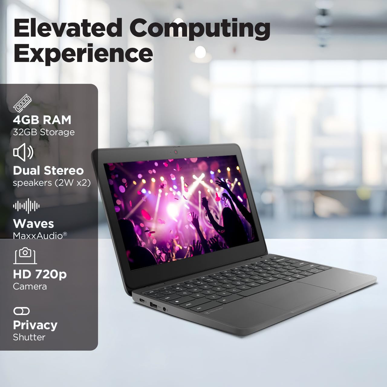 Lenovo 100e Chromebook Gen 4 82W0000WUS 11.6