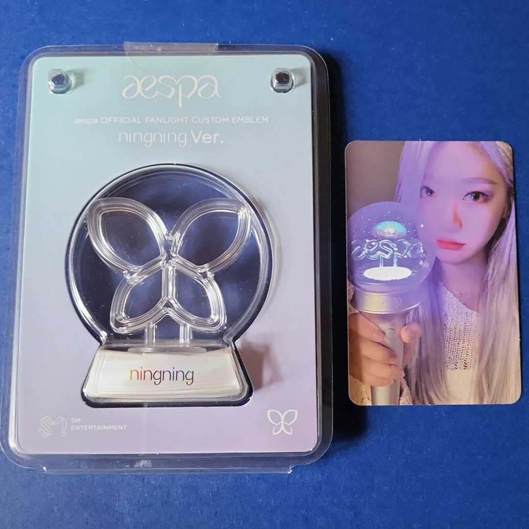 Amazon.co.jp: ヤフオクaespa公式 ペンライト＋エンブレム4種類＋