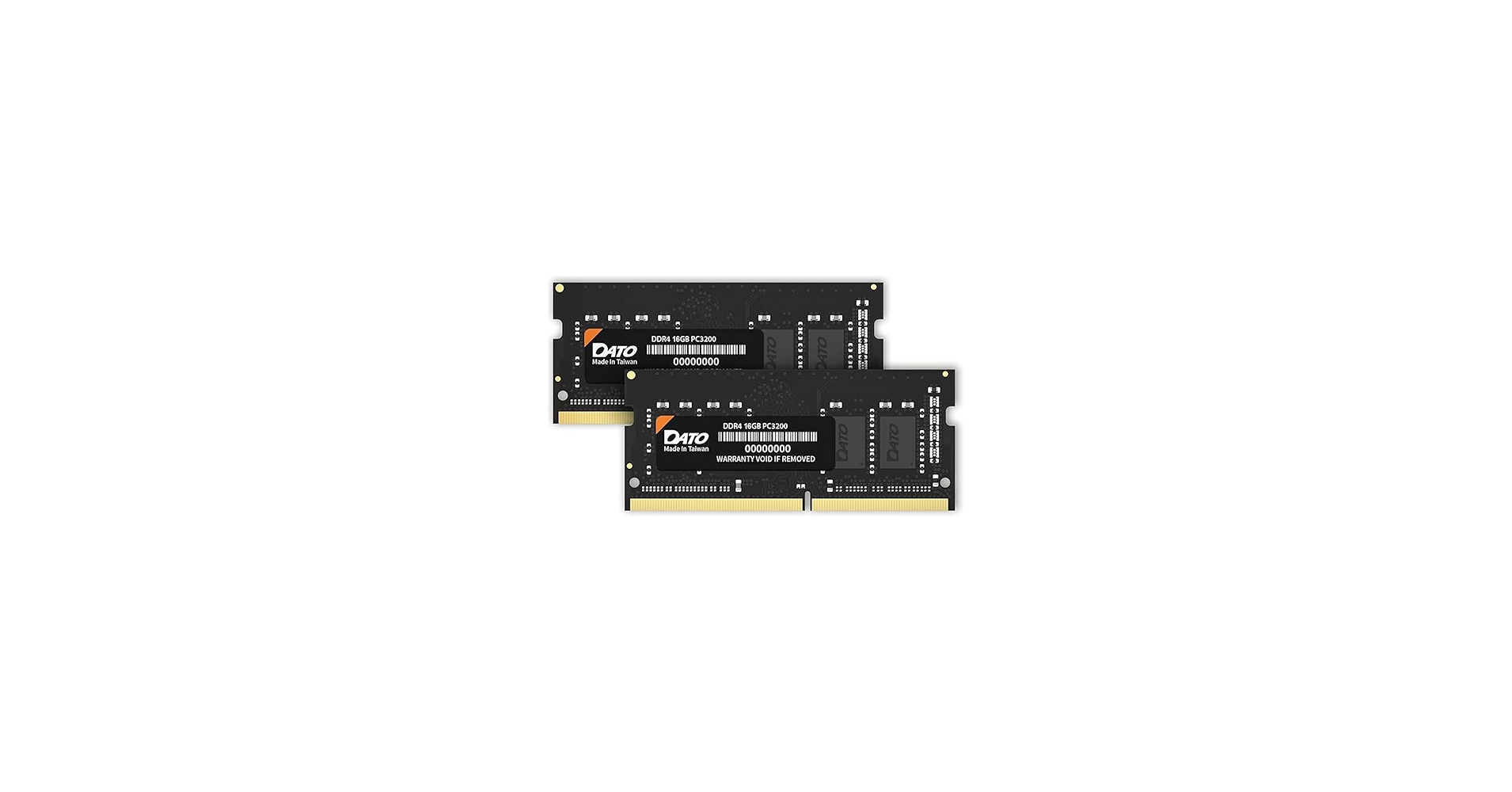 DATO 32GB RAM (16GBx2), DDR4 3200MHz PC4-25600 CL22 SODIMM 1.2V