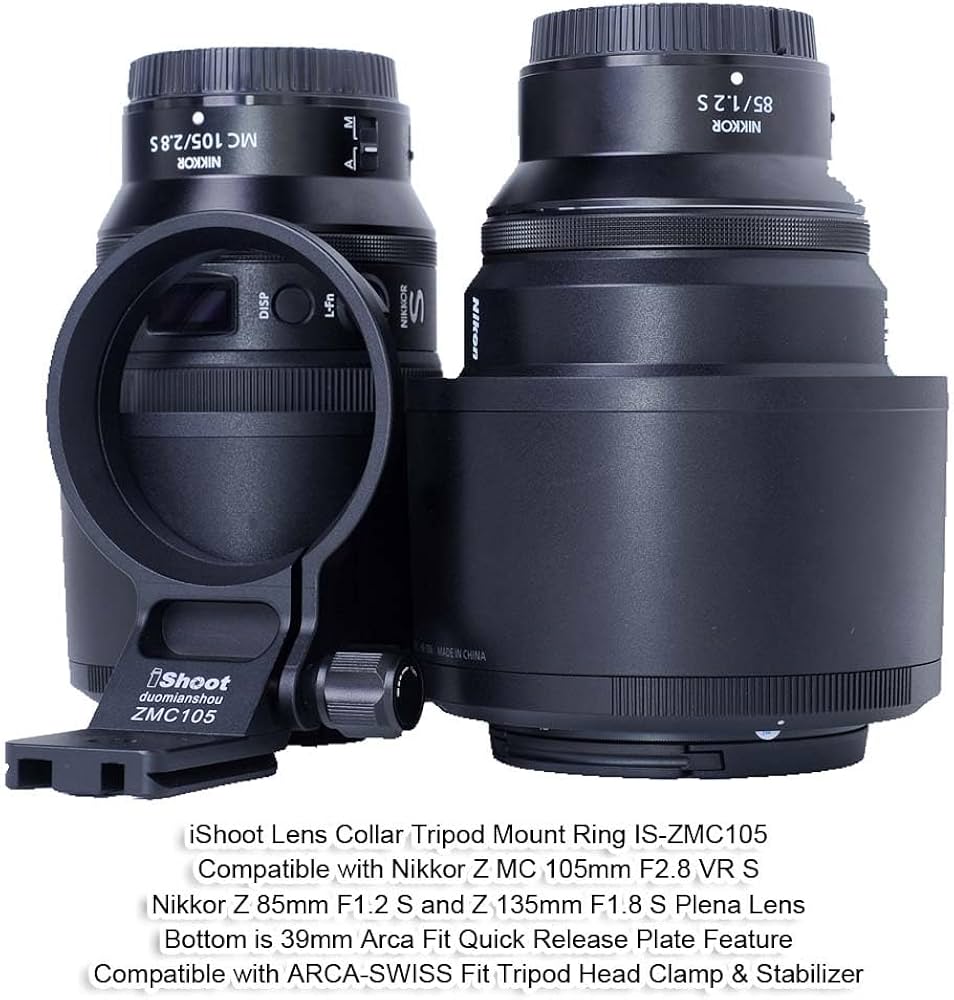 Amazon | iShoot 金属カメラリング式三脚座、 三脚マウントリング