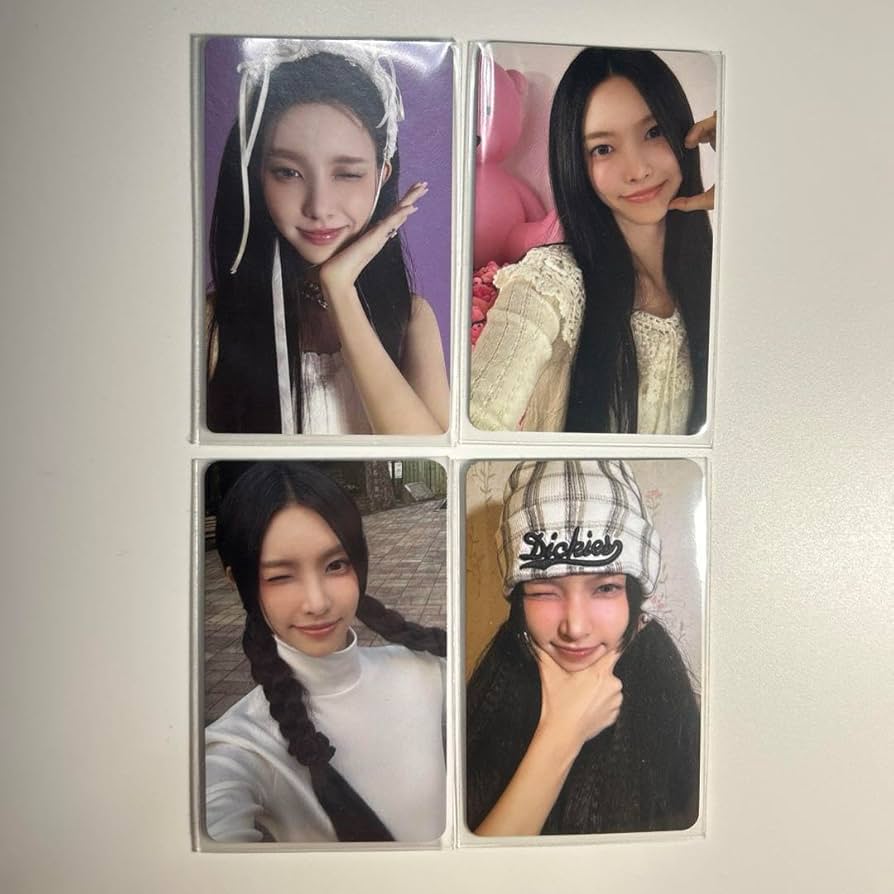 Amazon.co.jp: ILLIT ユナ トレカ 4枚 : おもちゃ