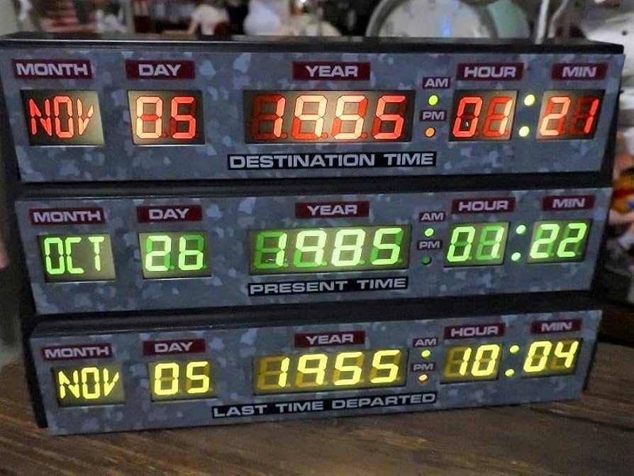 Amazon.co.jp: バックトゥザフューチャー タイムマシン デロリアン