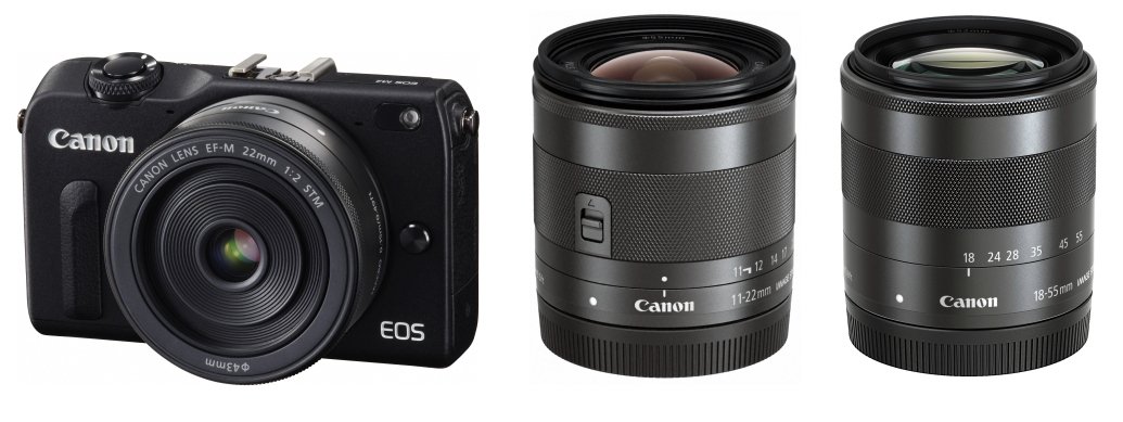 Amazon | Canon ミラーレス一眼カメラ EOS M2 トリプルレンズキット