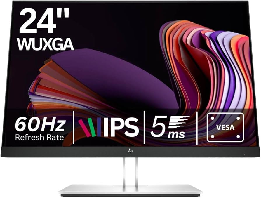 HP E24i G4 WUXGA 24 Inch Monitor NO STAND 60Hz IPS Low Blue Light