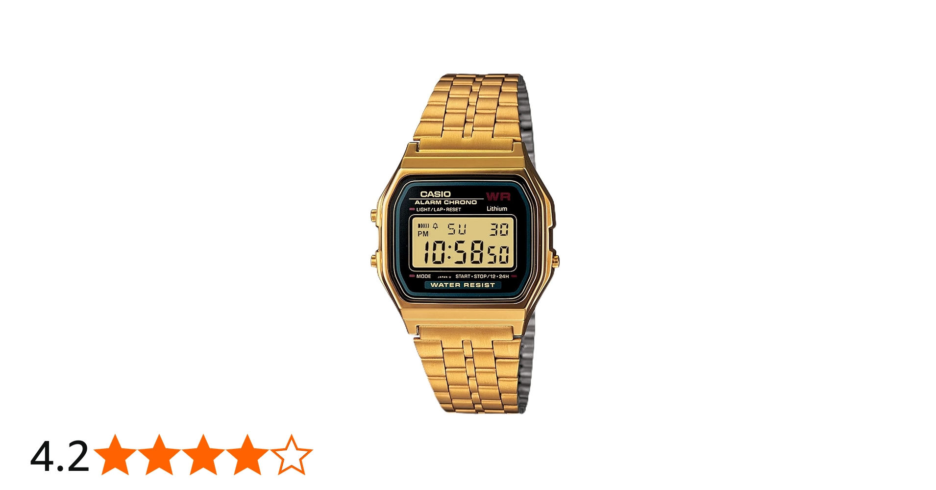 Amazon | カシオ ヴィンテージ コレクション A159 腕時計 ゴールド