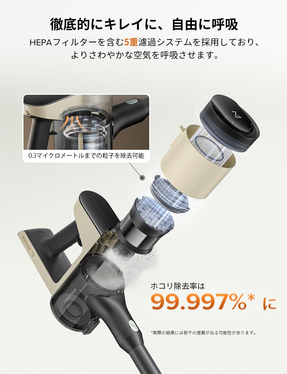 Amazon.co.jp: 掃除機 コードレス 158AWパワフルな吸引力 ロボロック