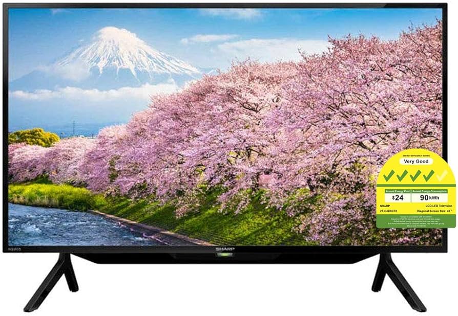 Sharp 2T-C42BG1X Full HD LED Easy Smart TV, 42