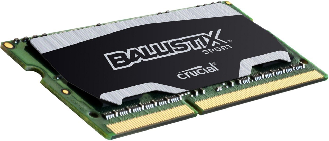 Crucial Ballistix Sport SODIMM 4GB Single DDR3 1600 MT/s (PC3