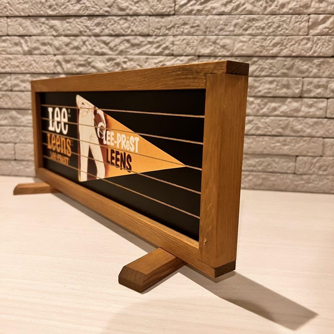 Amazon.co.jp: 超Lee リー 販促用看板型置物 ノベルティ ブラック