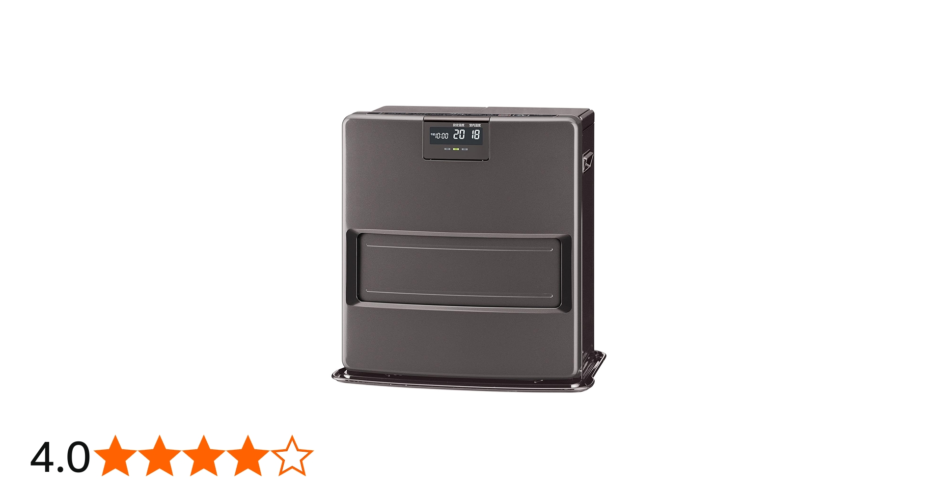 Amazon | コロナ CORONA 石油ファンヒーター グレー 主に10畳用 FH