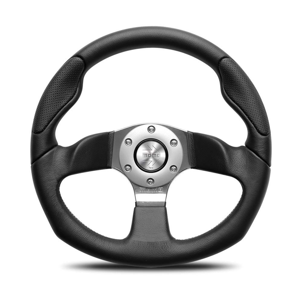 希少 ビレットステアリング ウッド×ブラック 35φ MOMOピッチ 当時物