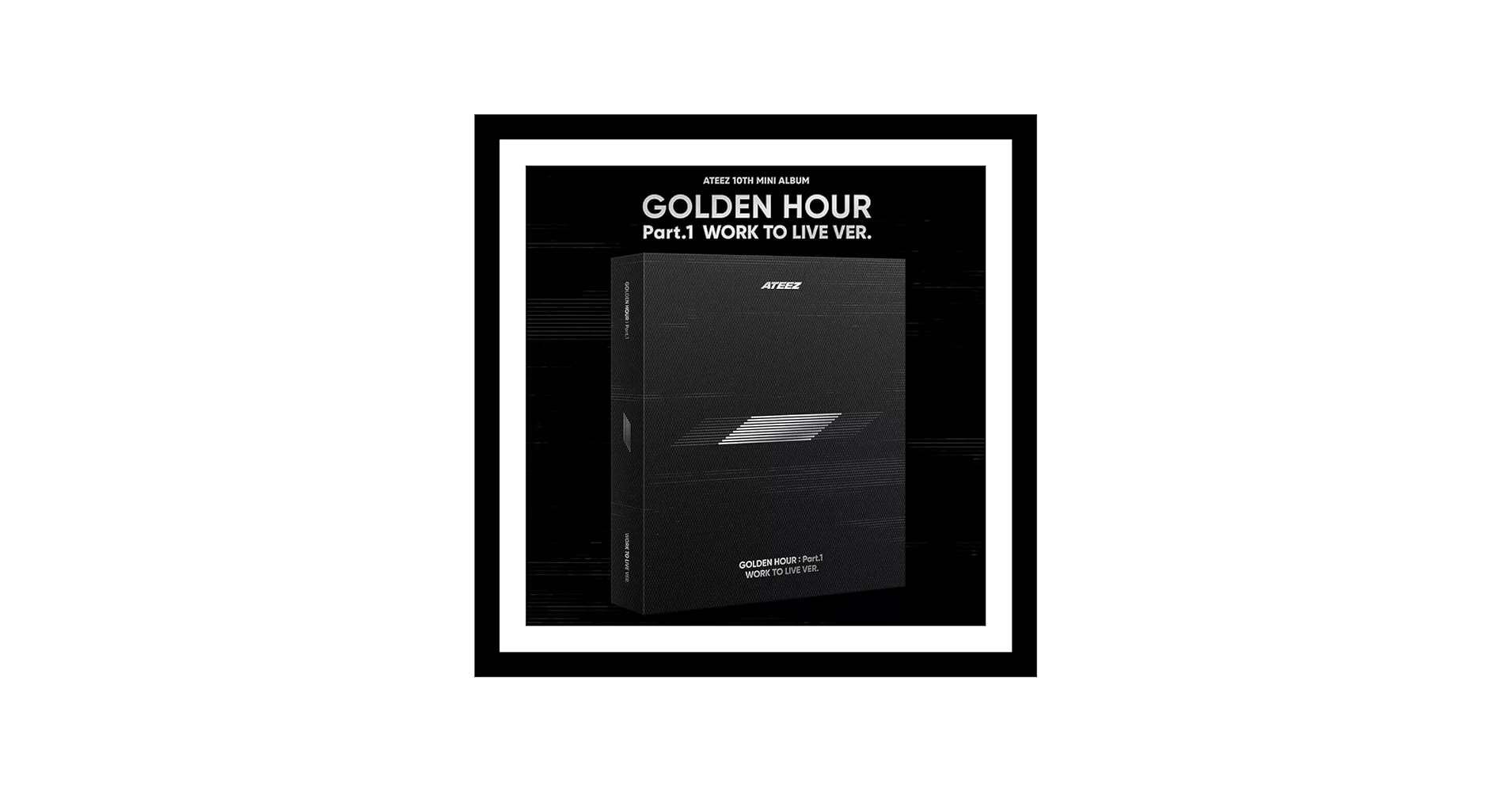 K-POP・アジア ATEEZ GOLDENHOUR PART1 WORK TO LIVE VER Amazon.com