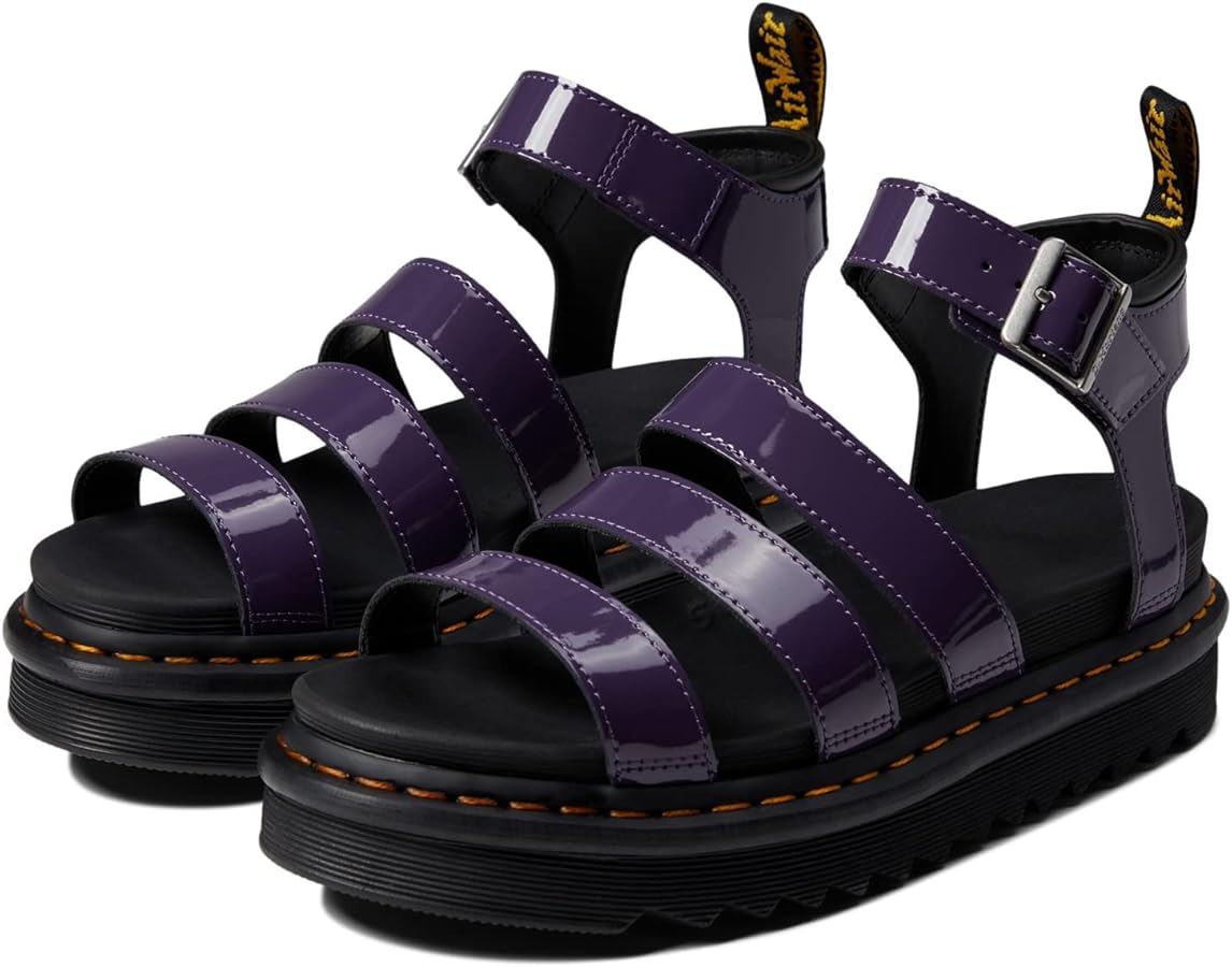 Amazon.com | Dr. Martens Blaire Sandals For Women - Leather Ankle