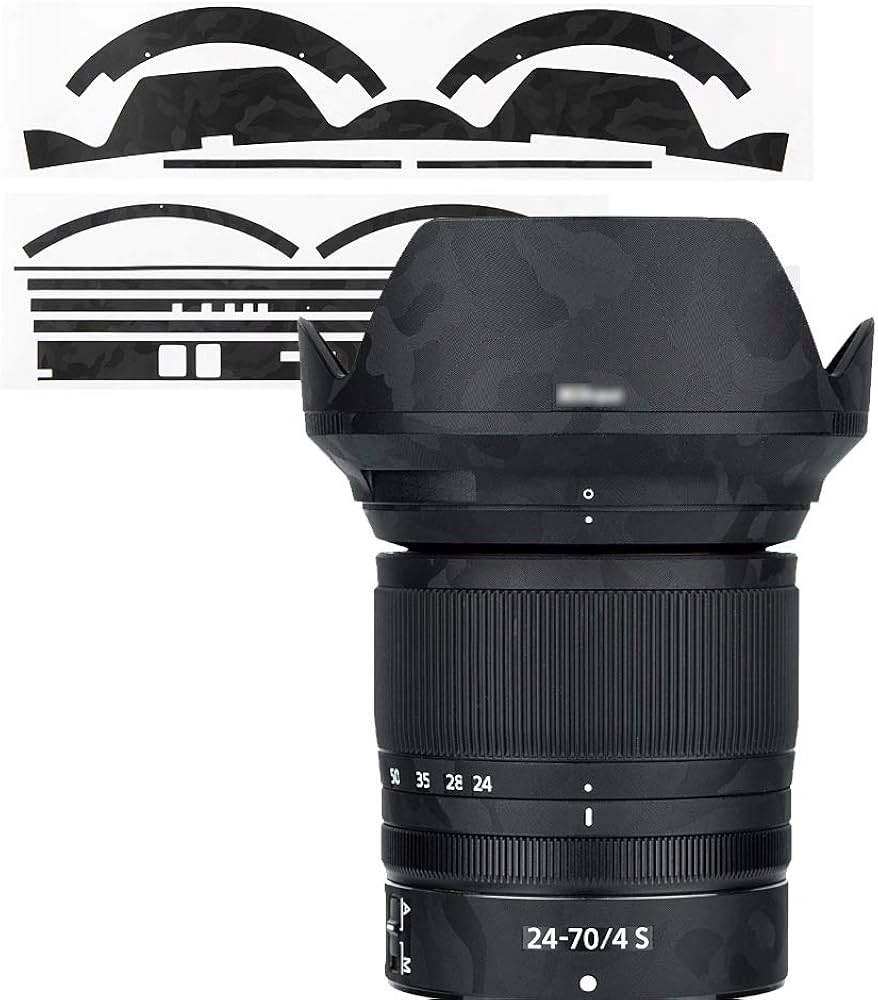 Amazon | カメラレンズ 保護レザーフィルム Nikon Nikkor Z 24-70mm F4