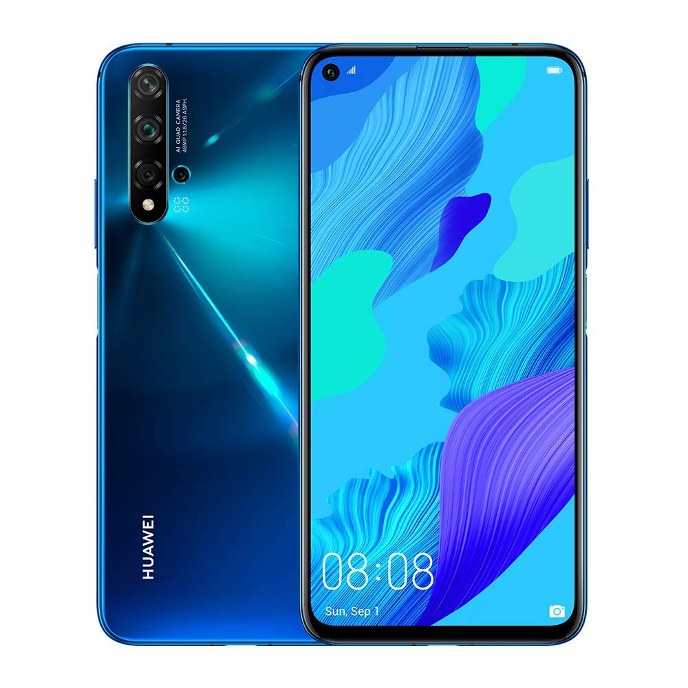 箱無】HUAWEI nova5T 128GB YAL-L21パープル Huawei nova 5T YAL-L21