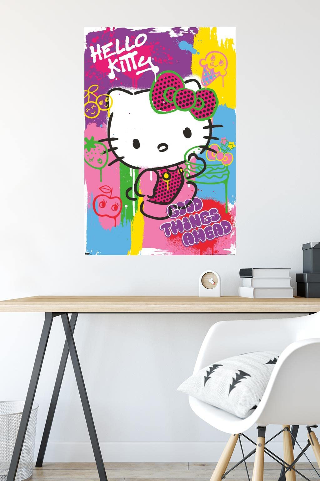 Hello Kitty - Pop Art Wall Poster : Amazon.ca: Home