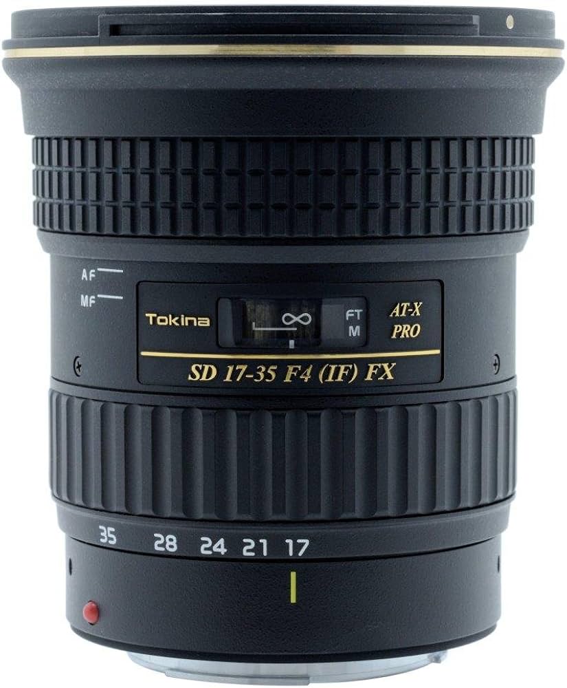 Amazon.com : Tokina 17-35mm f/4 at-X Pro FX Lens for Nikon : Audio