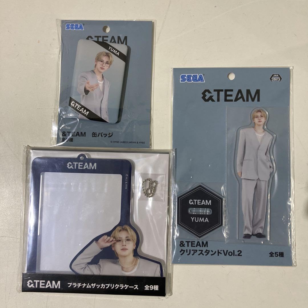 Amazon.co.jp: ○&TEAM クリアスタンド プリクラケース バッジ ユウマ