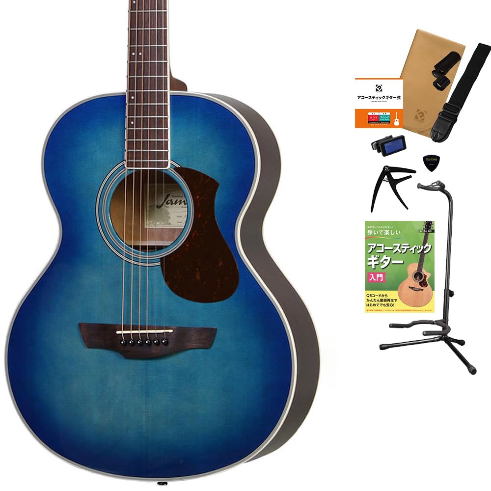 Amazon | James J-300A EBU アコースティックギター 教本付きセレクト