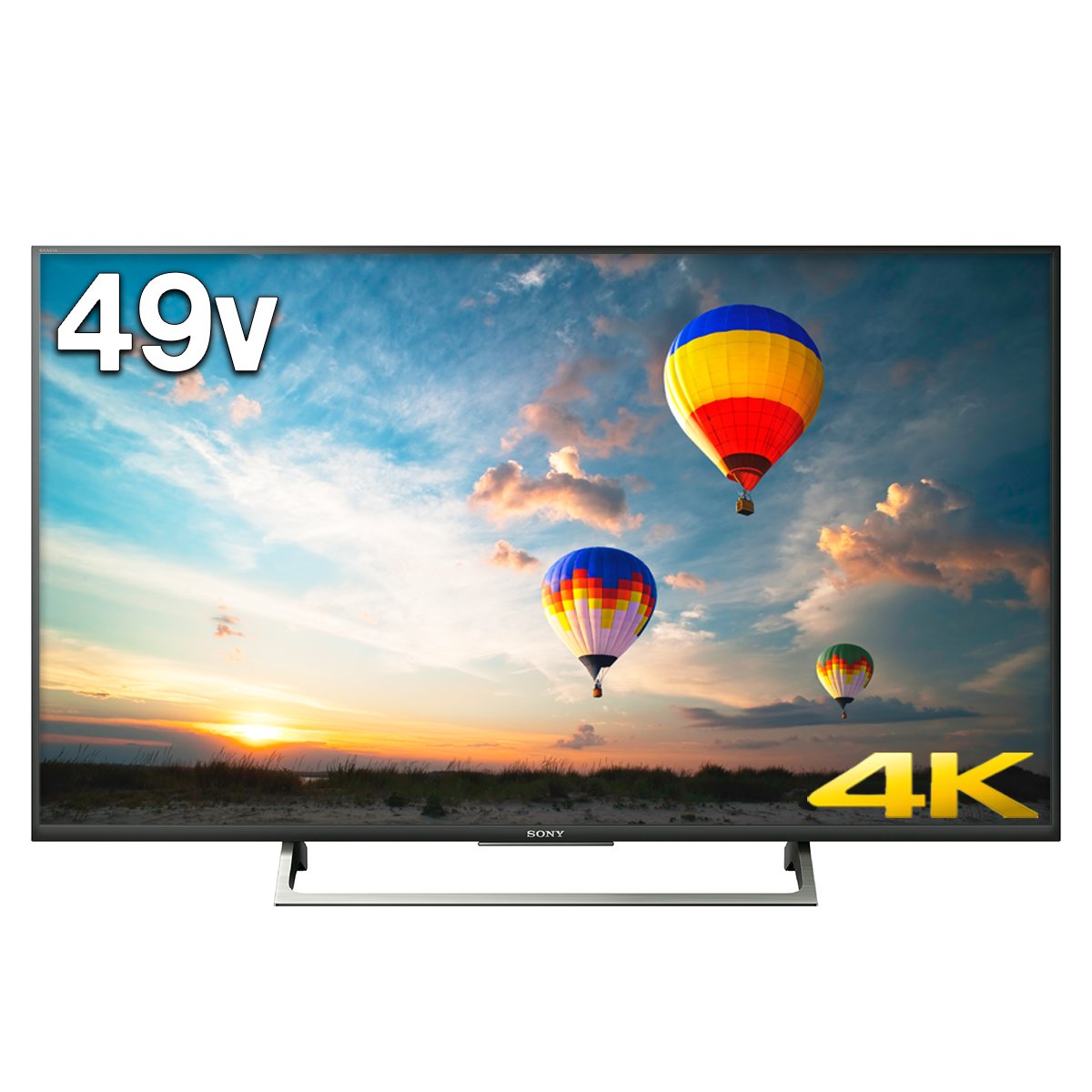 Amazon.co.jp: Sony 49V LCD TV Bravia KJ-49X8000E B 4K Android TV
