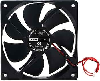 Amazon | PENGLIN 冷却ファン1個 静音 2 ピン ブラシレス 12cm ファン