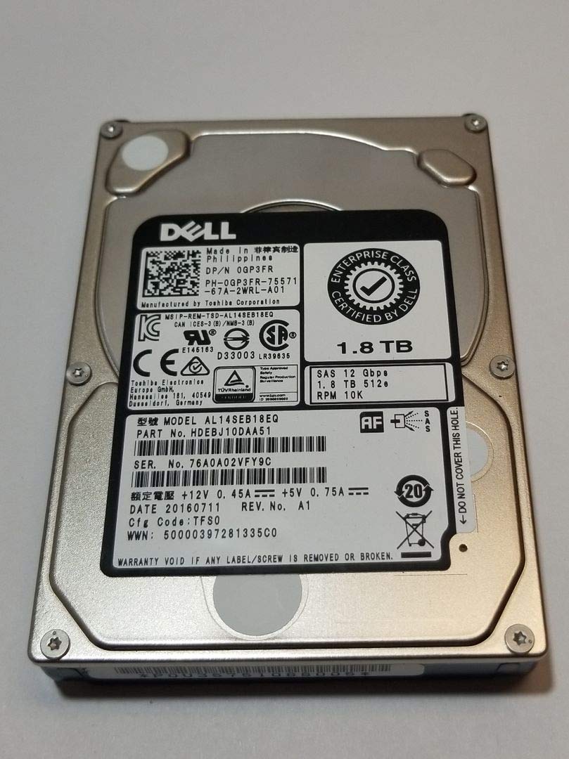 Amazon.com: TOSHIBA 1.8TB HDD 10K RPM 2.5