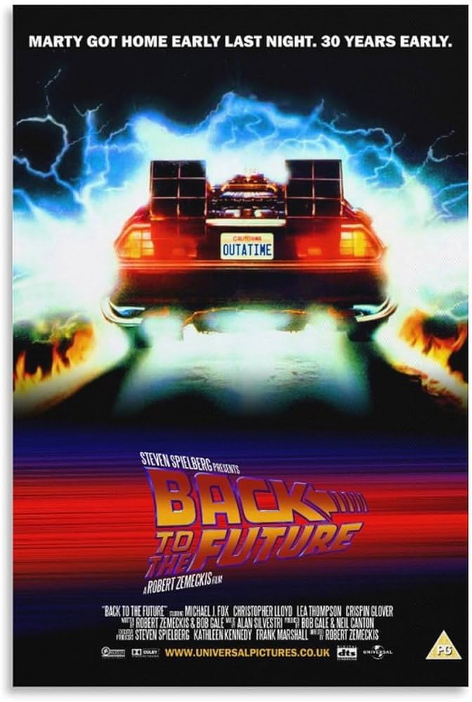 Amazon.co.jp: バック・トゥ・ザ・フューチャー - 映画ポスター