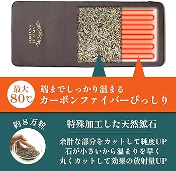 Amazon | 【日本製】岩盤浴ヒートマット ブラウン エステ 遠赤外線