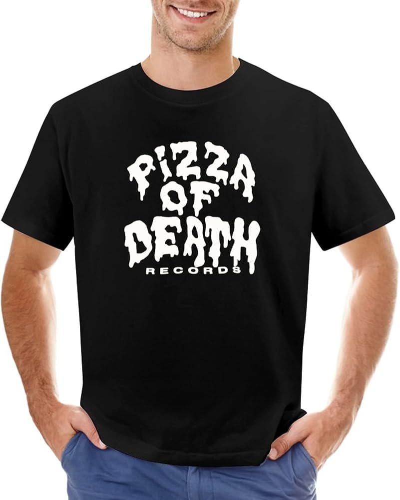 Amazon.co.jp: Tシャツ Pizza of Death 夏服 半袖 グッズ 通気性 快適