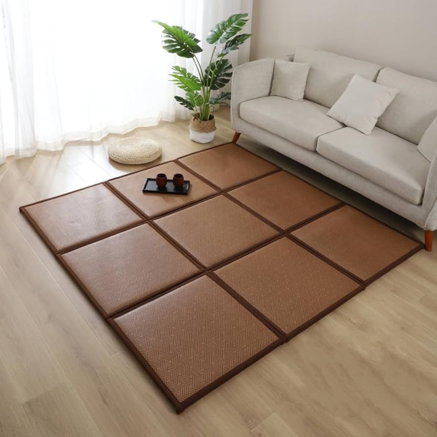 Amazon｜カーペット 畳 マット フローリング 敷くだけ フロアマット
