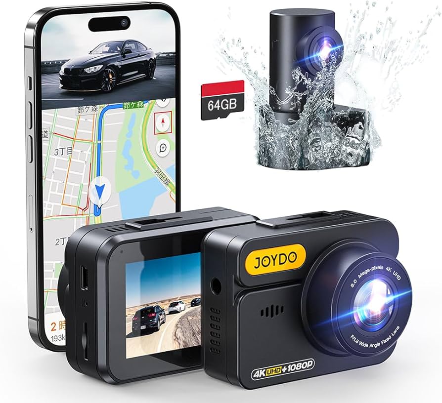 Amazon.co.jp: ドライブレコーダー 前後カメラ 4K UHD 800万画素 全