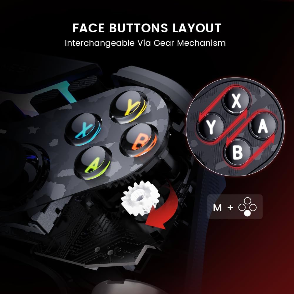 Amazon.co.jp: GameSir Tarantula Pro ワイヤレス PC コントローラー