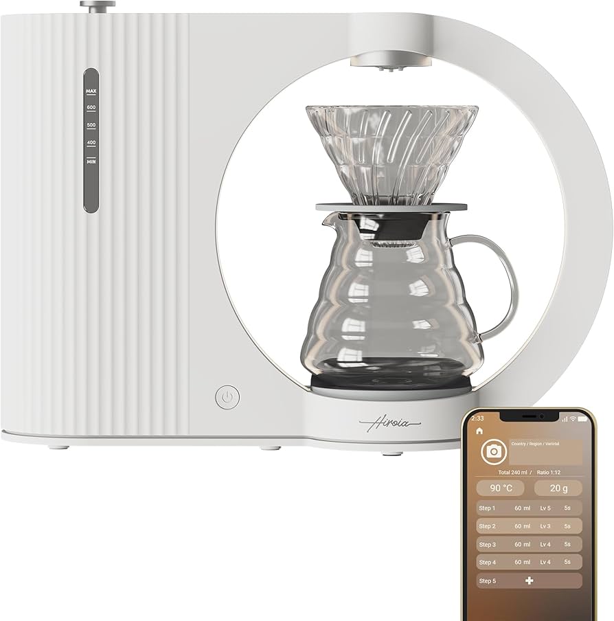 Amazon | Hikaru V60 Smart Brewer コーヒーメーカー | Hiroia