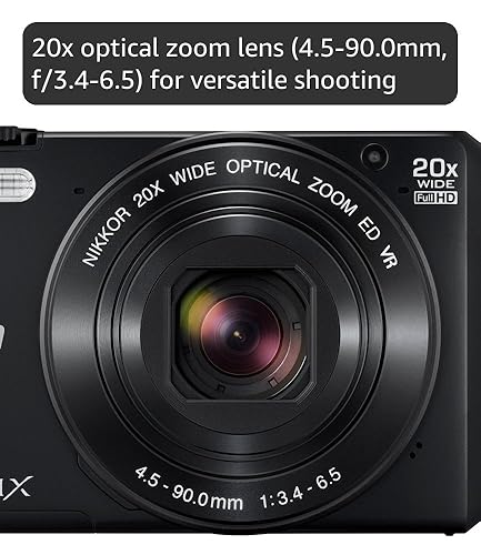 Nikon COOLPIX S7000 Compact Digital Camera - Black (16.0 MP, CMOS