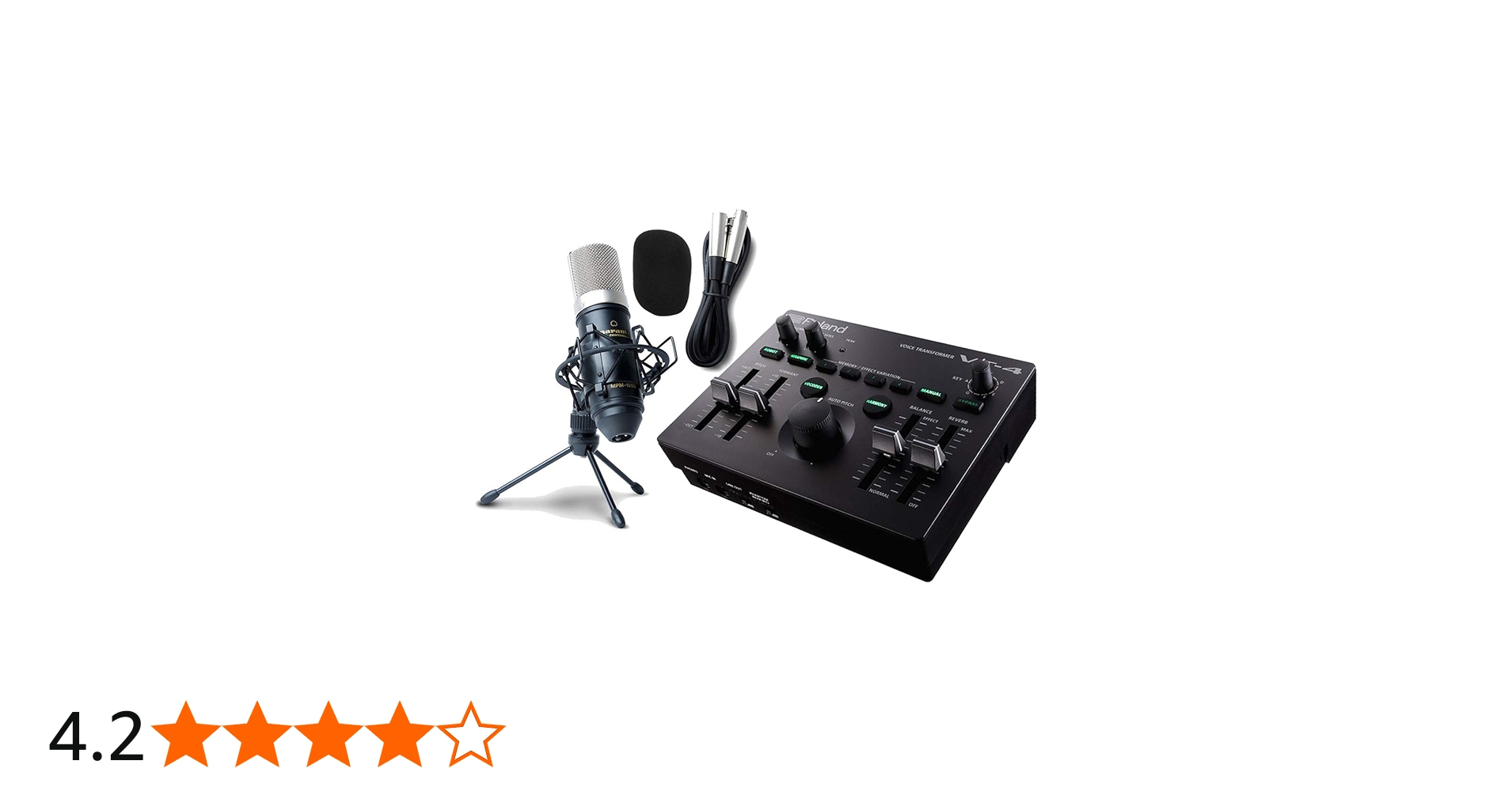 Amazon | Roland ローランド/VT-4【コンデンサーマイクセット！】Voice