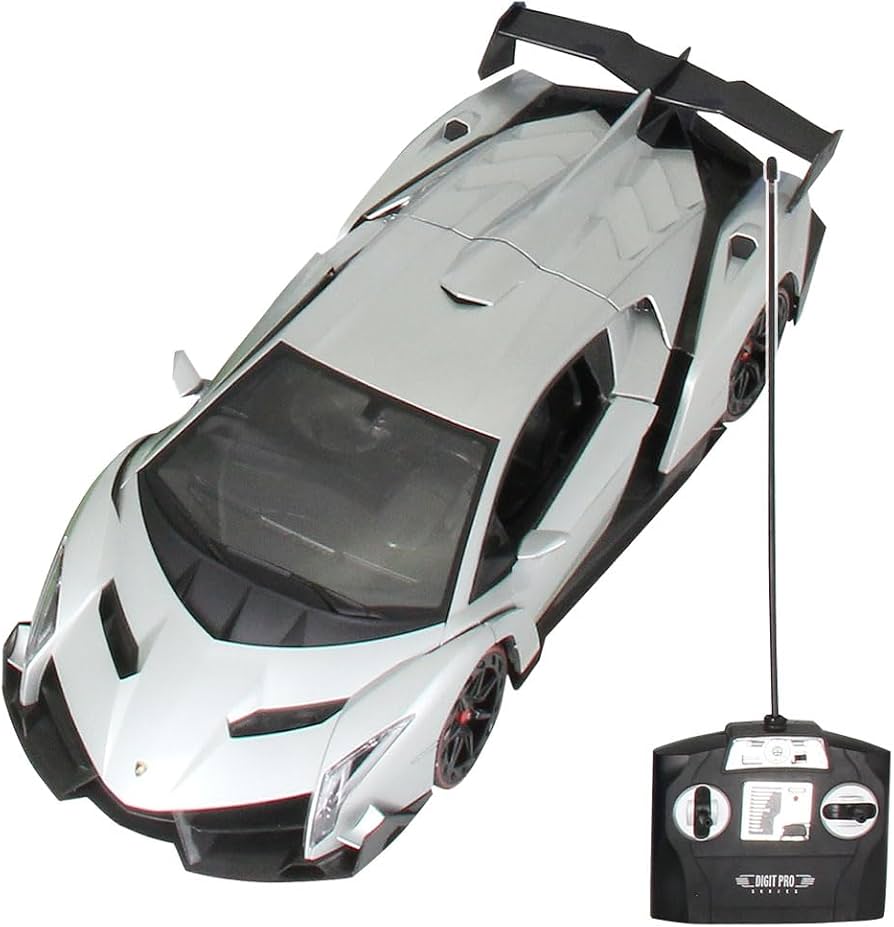 Amazon.co.jp: RC ラジコン 1/14 ランボルギーニ・ヴェネーノ シルバー