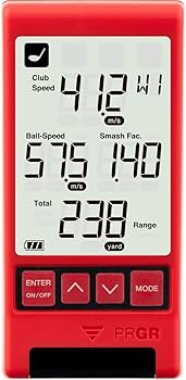 Amazon.co.jp: PRGR プロギア スピードガン 速度測定器 RED EYES