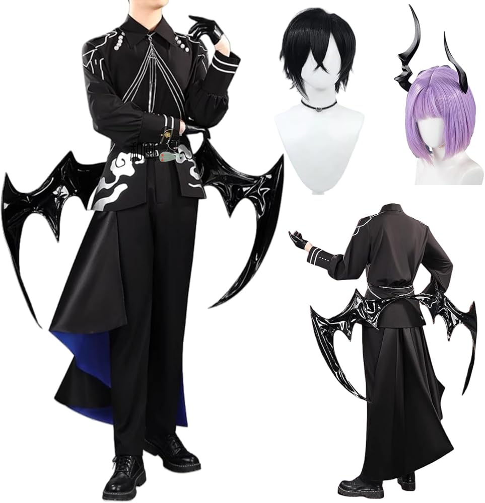 Amazon.co.jp: [和風アニメ工房] 四季凪アキラ 悪魔衣装 # コスプレ