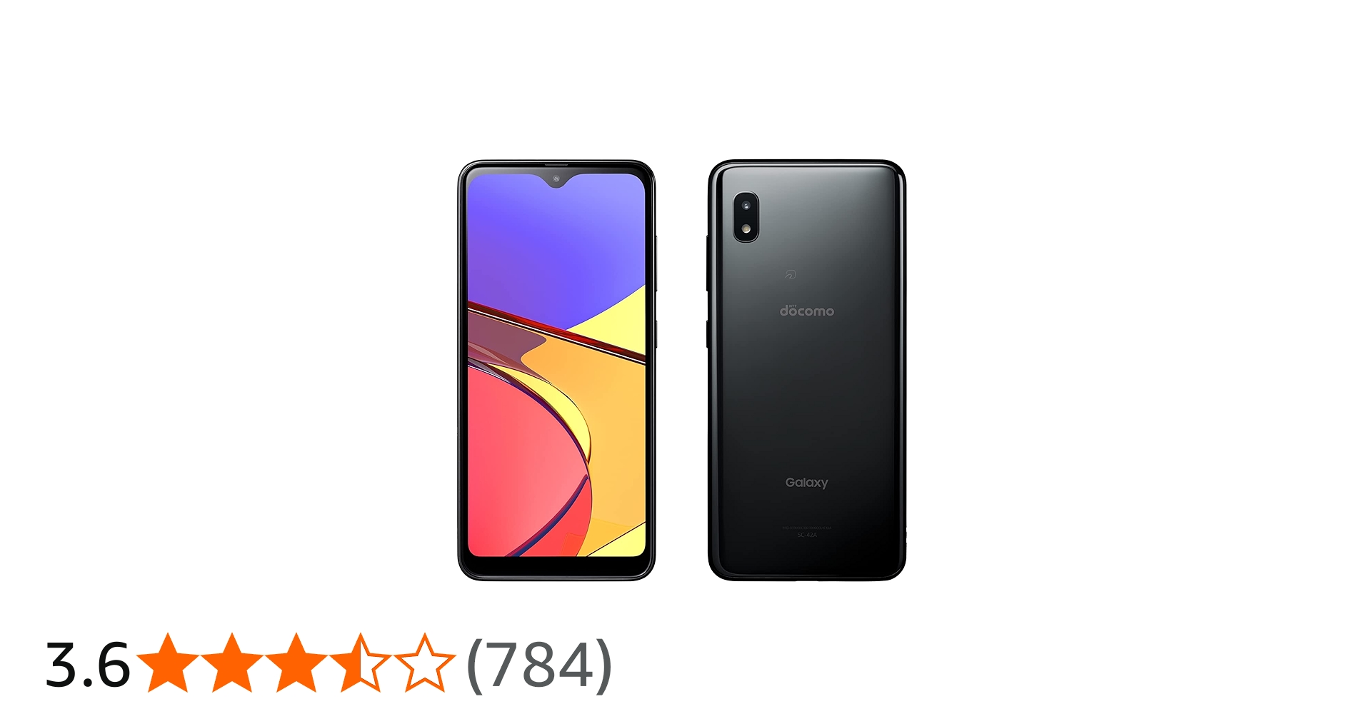 Amazon | SIMフリー docomo Galaxy A21 SC-42A ブラック Black