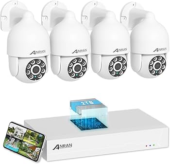 Amazon.co.jp: 【4K800万画素防犯カメラ・AI知能検知・自動追尾】ANRAN