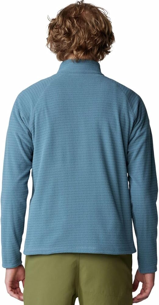 Amazon.com: Mountain Hardwear Men's Summit Grid Half Zip, Asiatic