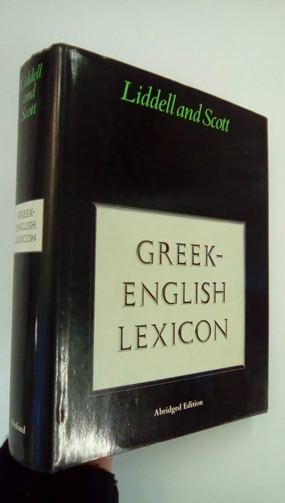 Amazon.com: Greek-English Lexicon: 9780199102075: Liddell, H. G.