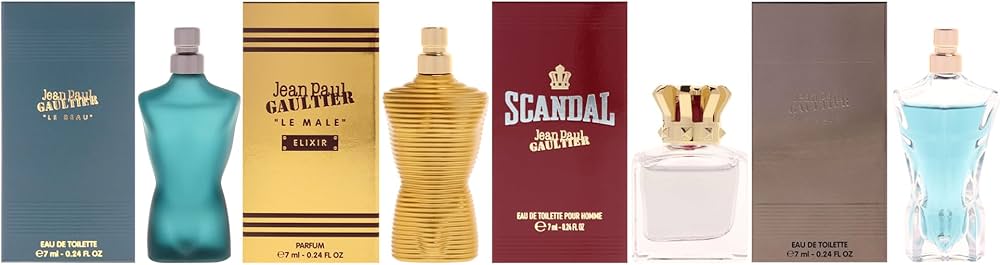 Amazon.com : Miniatures Set by Jean Paul Gaultier for Men - 4 Pc