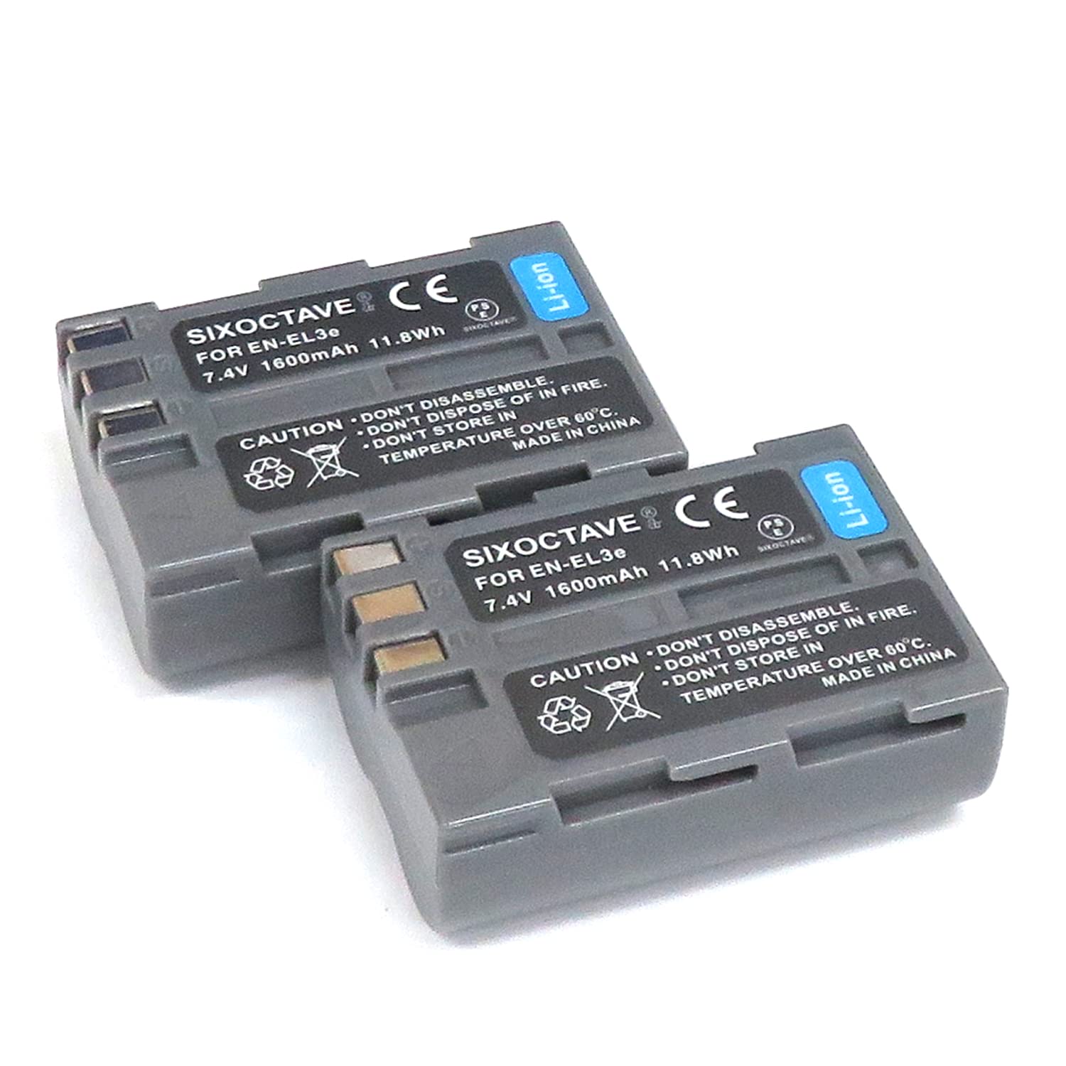 Amazon | str EN-EL3e EN-EL3a 互換 バッテリー 2個セット ニコン