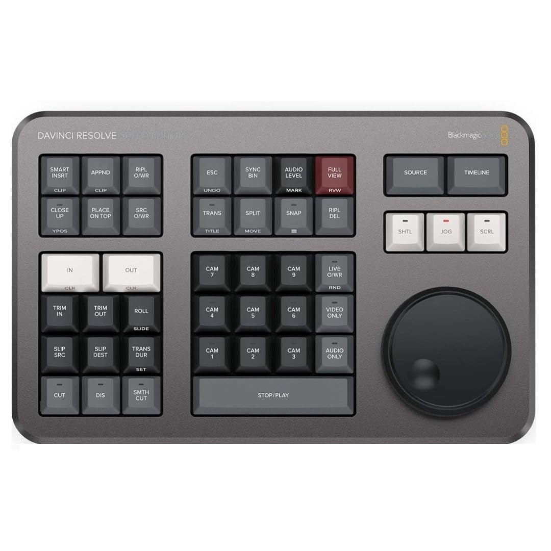 Amazon.com: Blackmagic Design Davinci Resolve Speed Editor Bundle