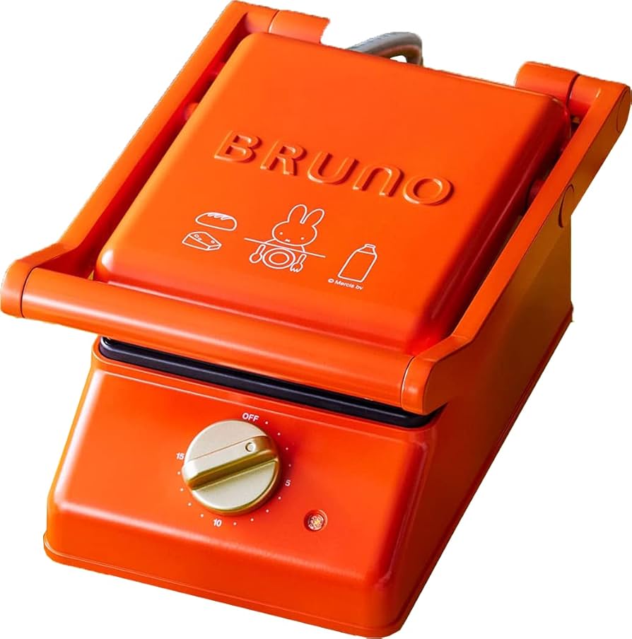 Amazon | [ブルーノ]BRUNO miffy グリルサンドメーカー シングル